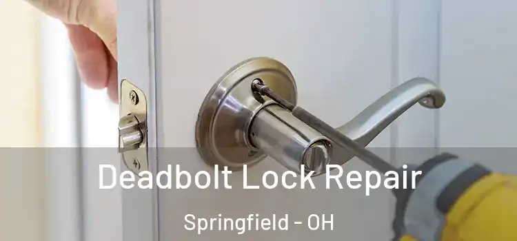 Deadbolt Lock Repair Springfield - OH