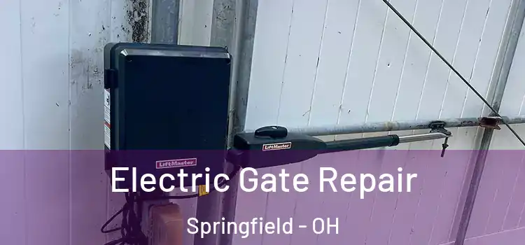Electric Gate Repair Springfield - OH
