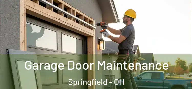 Garage Door Maintenance Springfield - OH