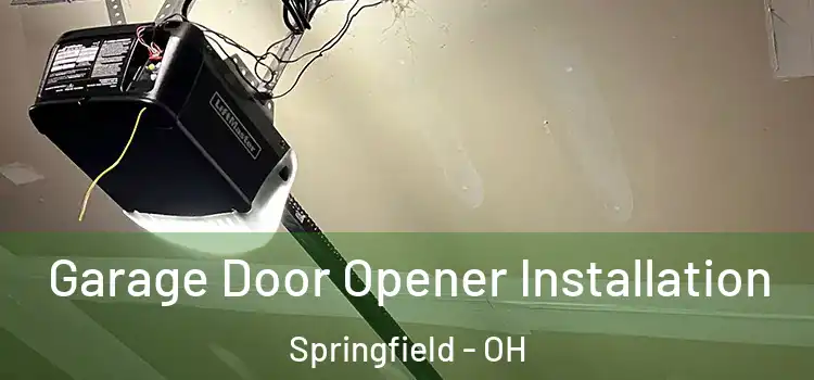  Garage Door Opener Installation Springfield - OH