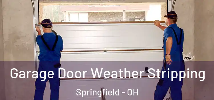  Garage Door Weather Stripping Springfield - OH