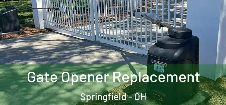 Gate Opener Replacement Springfield - OH