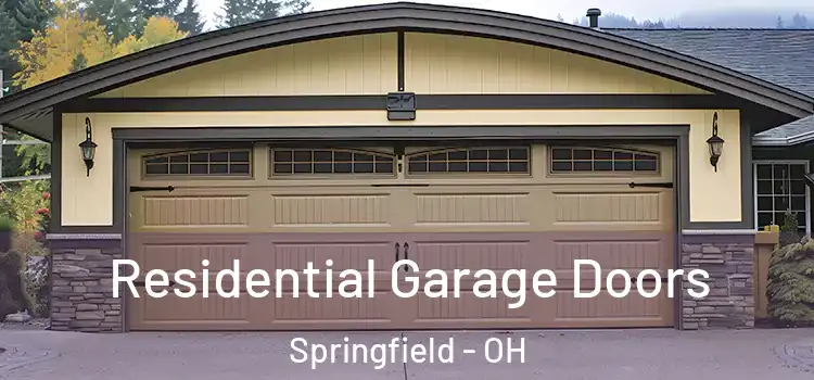 Residential Garage Doors Springfield - OH