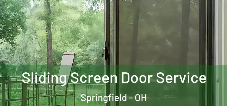  Sliding Screen Door Service Springfield - OH